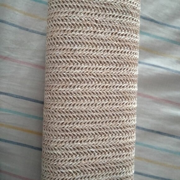 Women's Beige Clutch Purses Sparkling Envelope Evening Bag with Detachable Chain - Picture 2 of 9